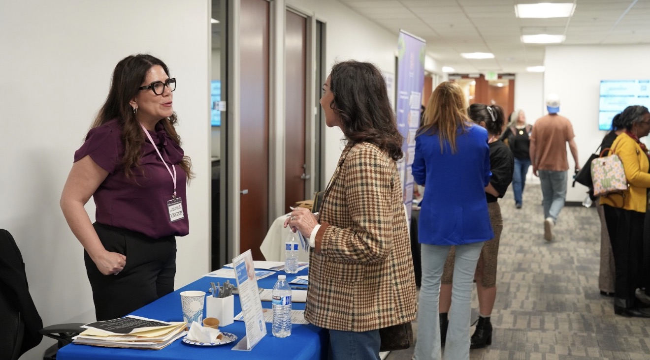 Community gathering at Boss Ladies event